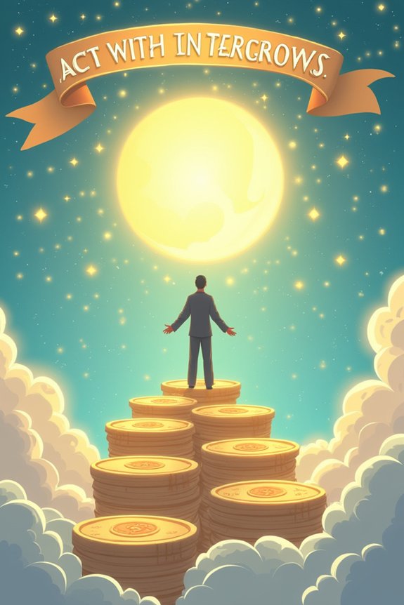 inspired actions for wealth