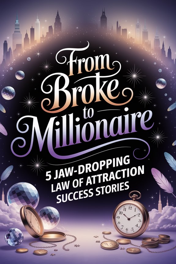 - From Broke to Millionaire: 5 Jaw-Dropping Law of Attraction Success Stories