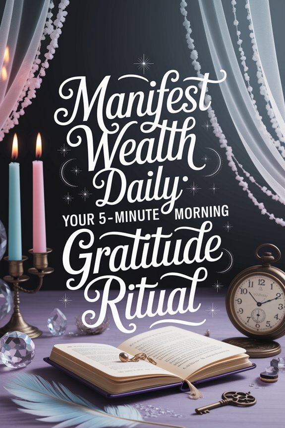- Manifest Wealth Daily: Your 5-Minute Morning Gratitude Ritual